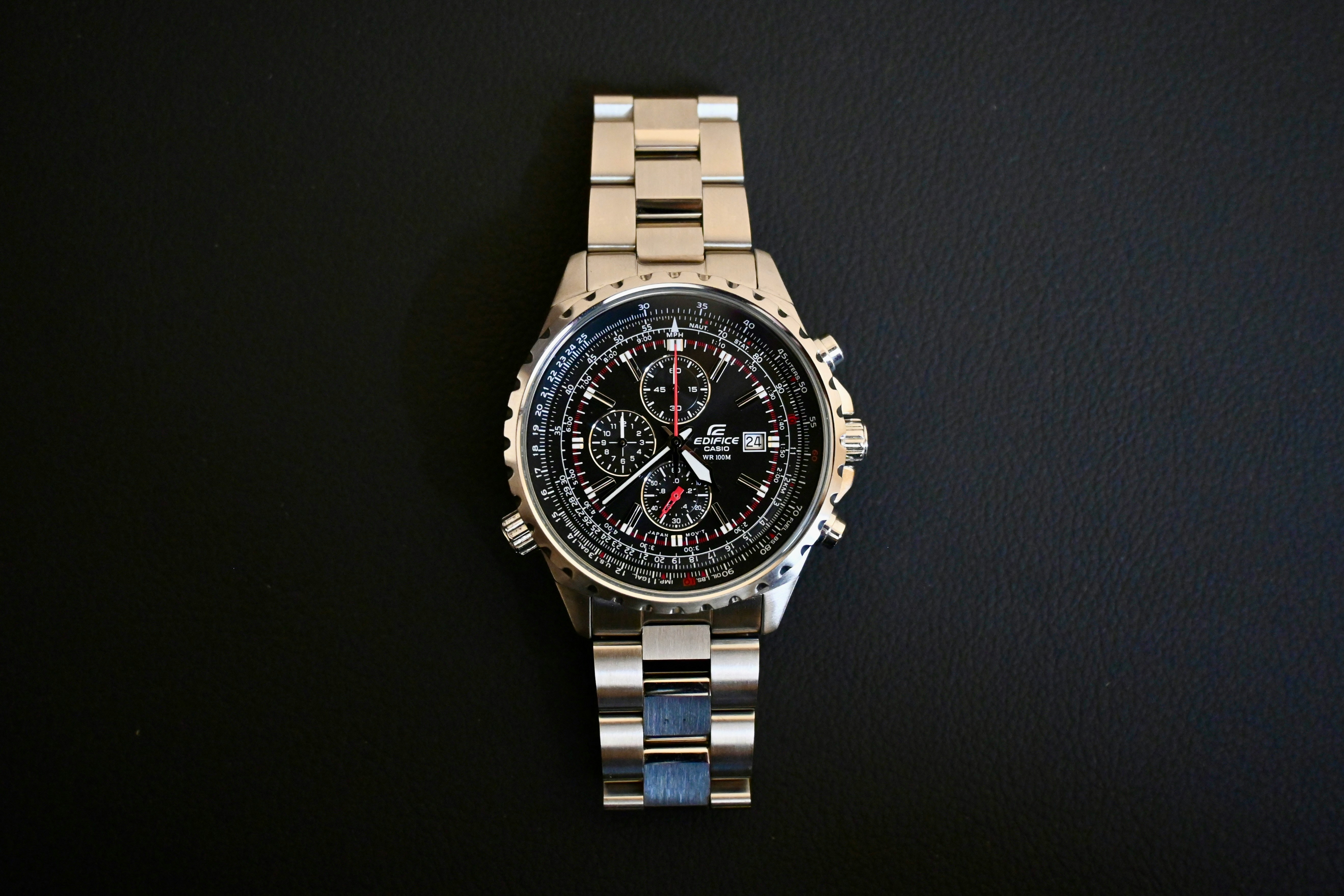Detailed Rock Time wristwatch